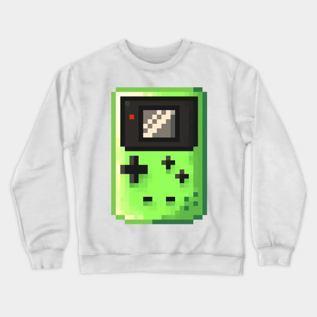 Pixel gameboy color Crewneck Sweatshirt by kasumiblu